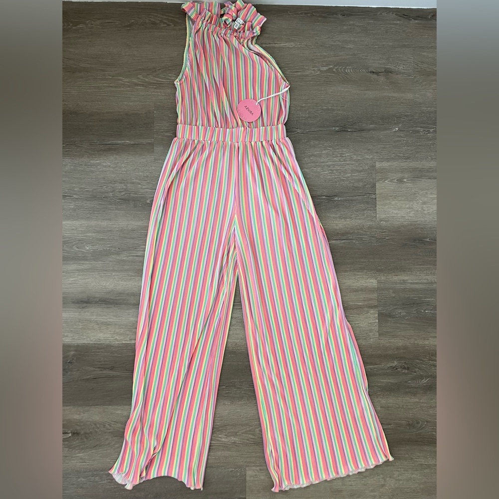 Colorful Striped One Piece